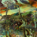 Brandenburg-deine-Naturwunder-Das-ungleiche-Paar-240-x-200-cm-Acryl-auf-Nessel