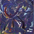 ARTAe 2019.  Arno Bojak, Sommerloch-160-x-140-cm-2018-Acryl-Nessel_web