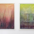 Ansicht Galerie ARTAe Leipzig, 2017. Enrico Niemann: Schieflage II und I