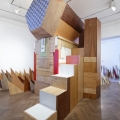 Gaby Taplick, "Tragflügel und horizontale Verkleidungen", 2014