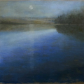Kathrin Rank, Abend, 2024, Öl auf Leinwand, 115 x 125 cm, Privatbesitz