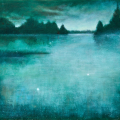 Kathrin Rank, Irrlichter, 2025, Öl auf Leinwand, 115 x 125 cm