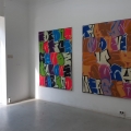 Peter Freund Ausstellungsansicht